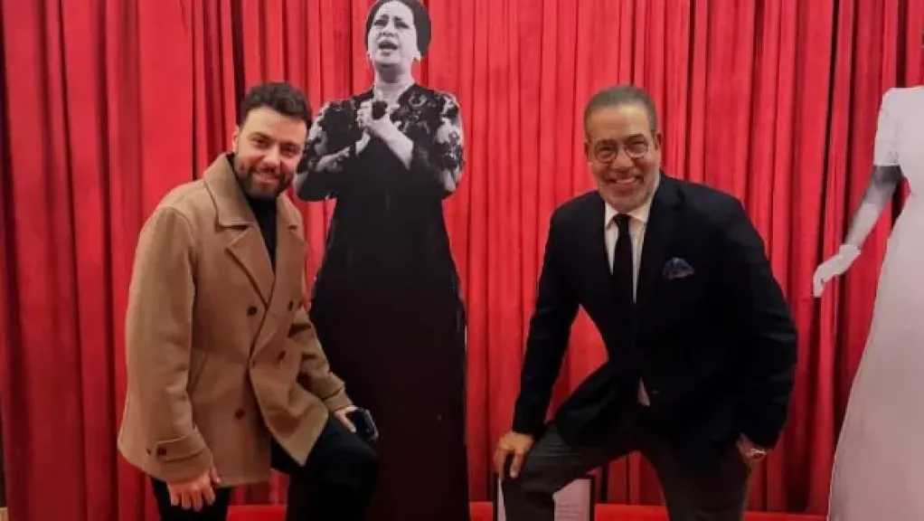 مدين يشيد بمسرحية «أم كلثوم» ويهنئ مدحت العدل على نجاحها الكبير