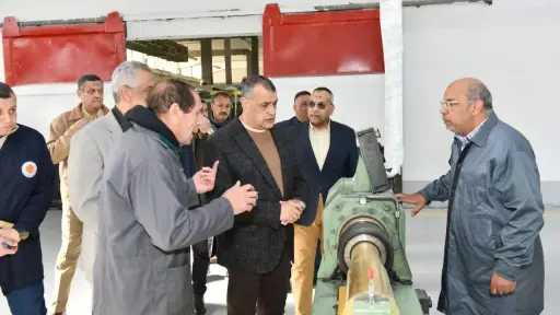 وزير الإنتاج الحربي يتفقد مصنع 81 هليوبوليس ويوجه... وزير الإنتاج الحربي يتفقد مصنع 81 هليوبوليس ويوجه بتوطين أحدث تكنولوجيات التصنيع