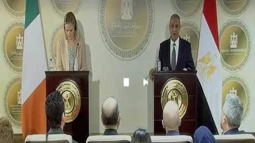وزيرة الدفاع والخارجية الأيرلندية: نثمن المواقف المصرية لتعزيز الاستقرار فى المنطقة