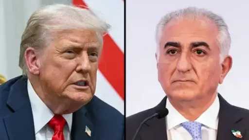 رضا بهلوي لـ ترامب: حان وقت العمل لإنهاء نظام آيات الله