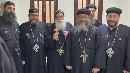 كهنة إيبارشية حلوان يشاركون في احتفالات عيد الميلاد بمراكز التأهيل في 15 مايو