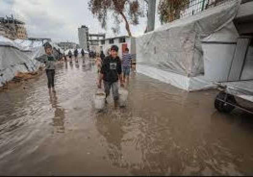 الأمم المتحدة تحذر من تدهور الوضع الإنساني في غزة مع استمرار العواصف والبرد القارس