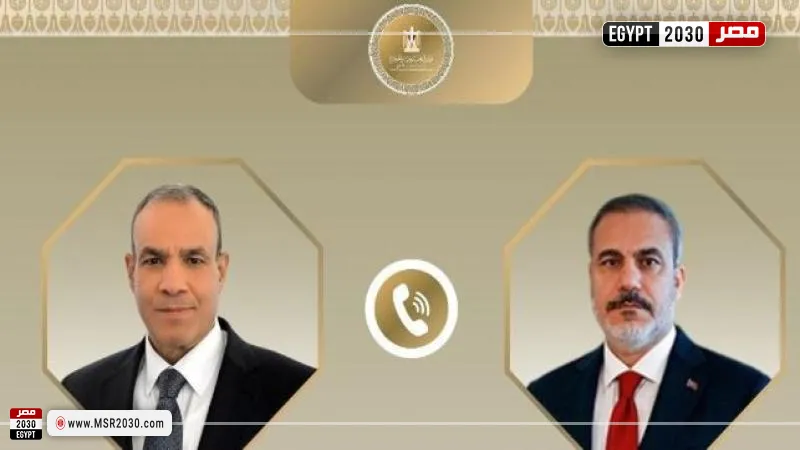 وزير الخارجية ونظيره التركي