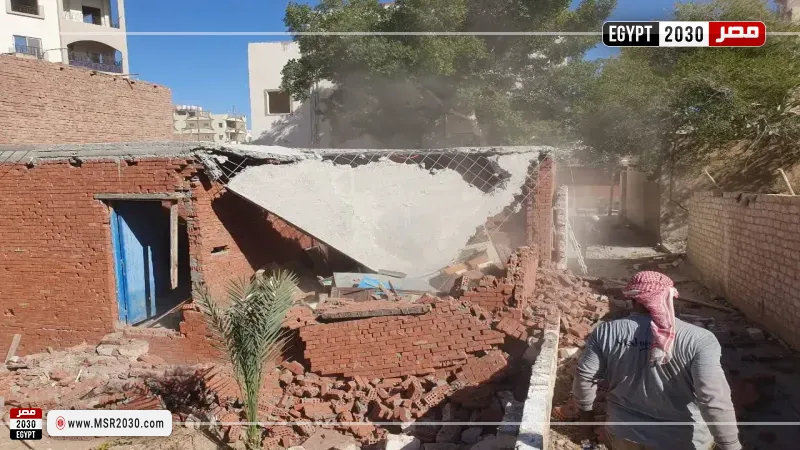 إزالة لتعديات على أملاك الدولة