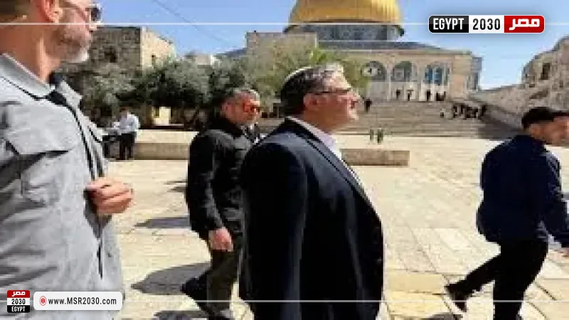 اقتحام بن غفير للمسجد الأقصى