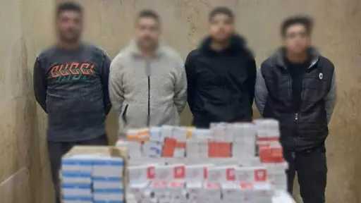 ضبط 3 أفراد أمن إداري لسرقتهم عبوات أدوية من مخزن مستشفى بحلوان