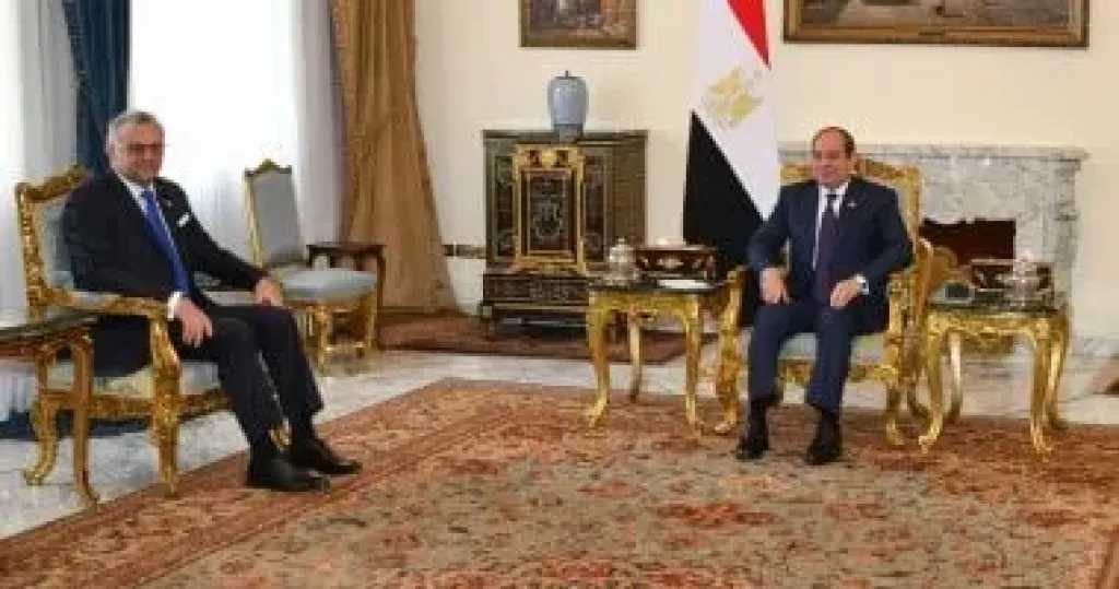 الرئيس السيسى لكبير مستشارى ترامب: الأمن المائي المصري قضية وجودية وأولوية قصوى بالنسبة للقاهرة