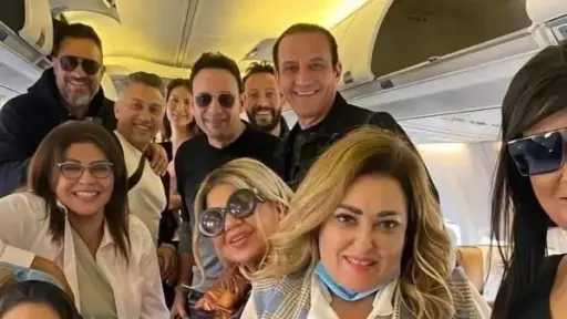 هالة صدقي تنفي سفرها إلى المغرب لحضور مباراة مصر والسنغال وتكشف حقيقة الصورة المتداولة