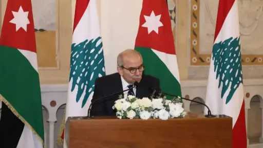 نواف سلام: نقدر دعم الأردن لاستقرار لبنان