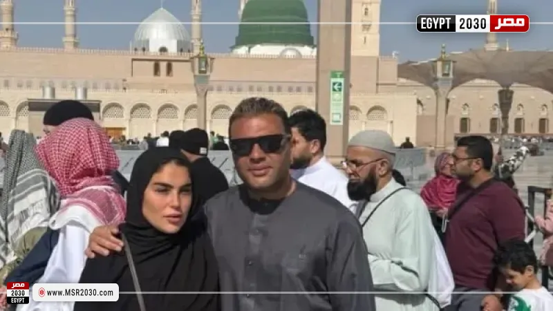 رامي صبري وزوجته 
