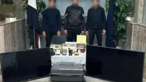 ضبط تشكيل عصابي لسرقة العقارات فى لتجمع الأول