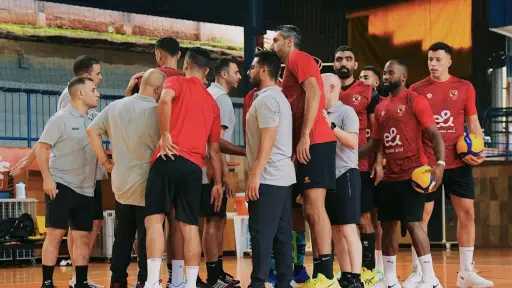 «رجال طائرة الأهلي» يفوز على الاتحاد في كأس السوبر المصري