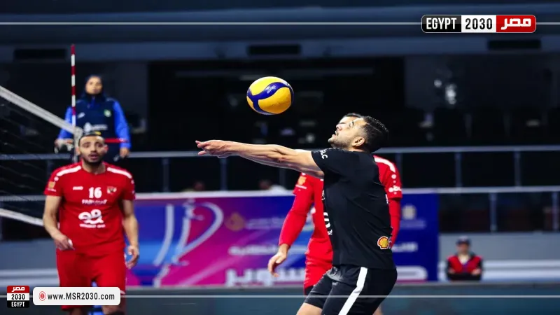 رجال طائرة الأهلي