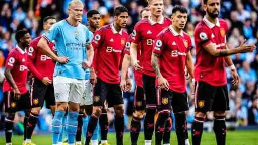 تشكيل فريق مانشستر يونايتد ضد مانشستر سيتي في الدوري الإنجليزي