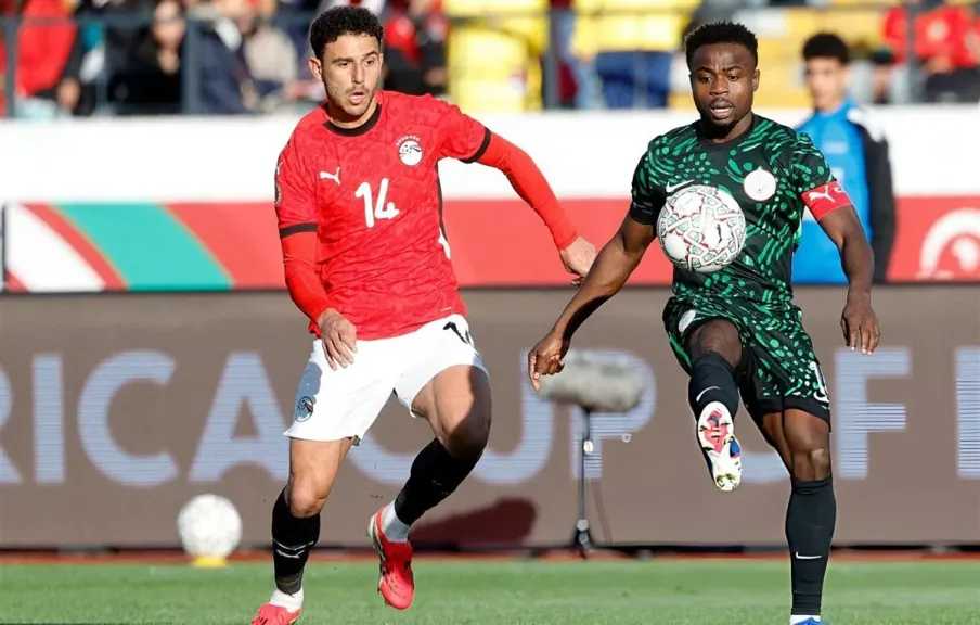 تعادل سلبي بين مصر ونيجيريا في شوط أول مثير بكأس الأمم