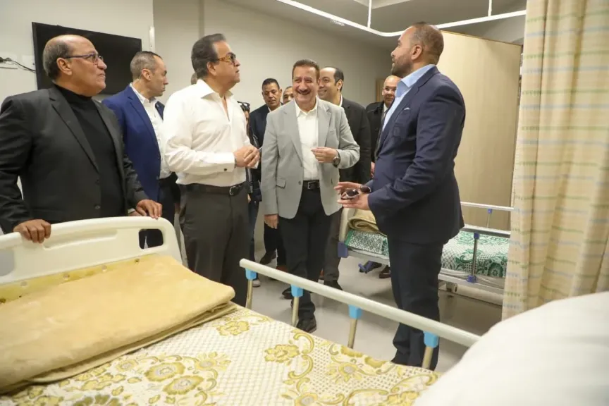 وزير الصحة يتفقد عدداً من المستشفيات والمنشآت والمشروعات الصحية بمحافظة المنوفية