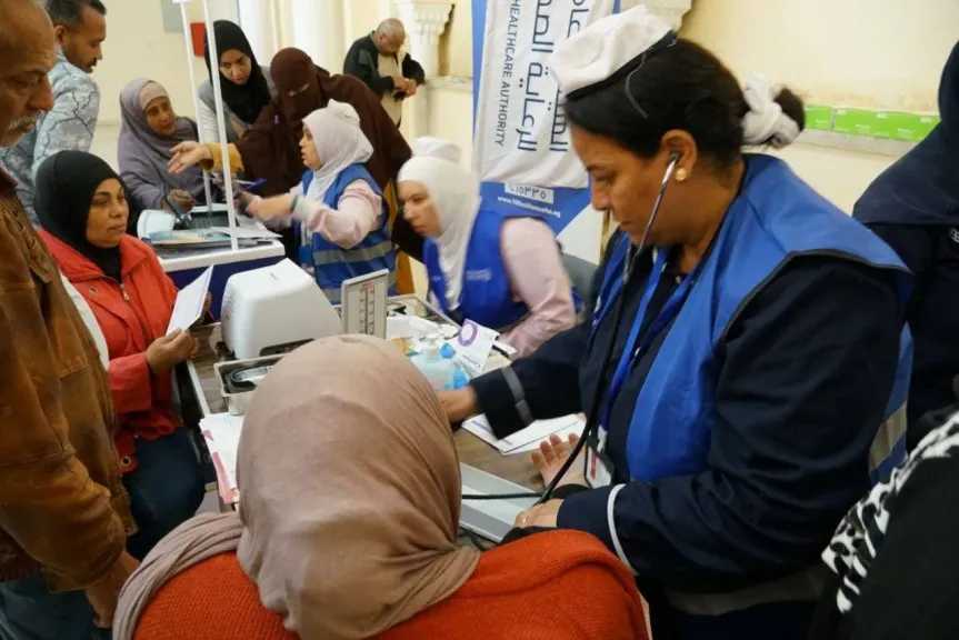 الهيئة العامة للرعاية الصحية تنظم مبادرات صحية وتوعوية متكاملة بالسويس