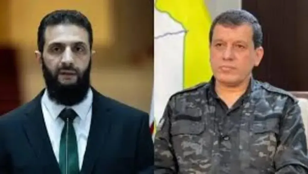 مظلوم عبدي و الرئيس الشرع