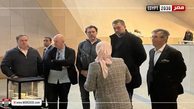 وزير خارجية البوسنة والهرسك خلال الزيارة