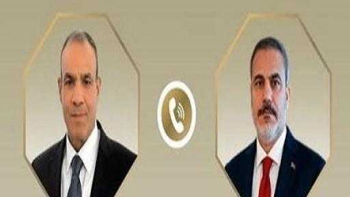 وزير الخارجية يبحث مع نظيره التركي تطورات الأوضاع في غزة والسودان