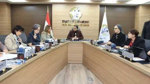 رئيسة القومي للمرأة تبحث التعاون مع بعثة الوكالة الكورية للتعاون الدولي (كويكا)