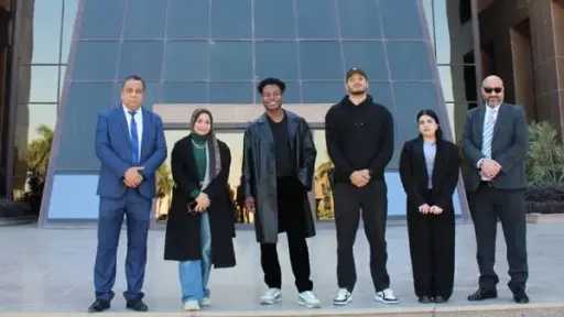 الممثل والمنتج الأمريكي Odain Watson يزور مدينة الإنتاج الإعلامي