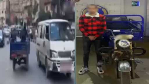 كشف ملابسات فيديو تروسيكل يسير عكس الاتجاه ويتسبب في إصابة مواطن بالإسكندرية