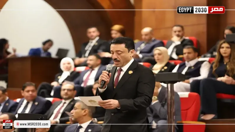 النائب محمد رزق عضو مجلس الشيوخ