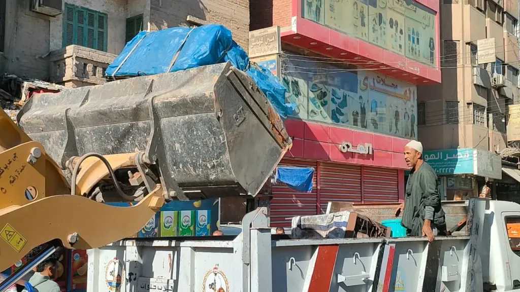 إزالة 7 مخالفات ومتغيرات مكانية ضمن الموجة 28 غرب الإسكندرية