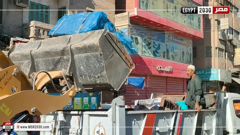 حملات مكبرة لرفع الإشغالات والتعديات 