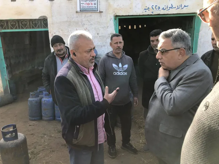جولة محافظ الدقهلية