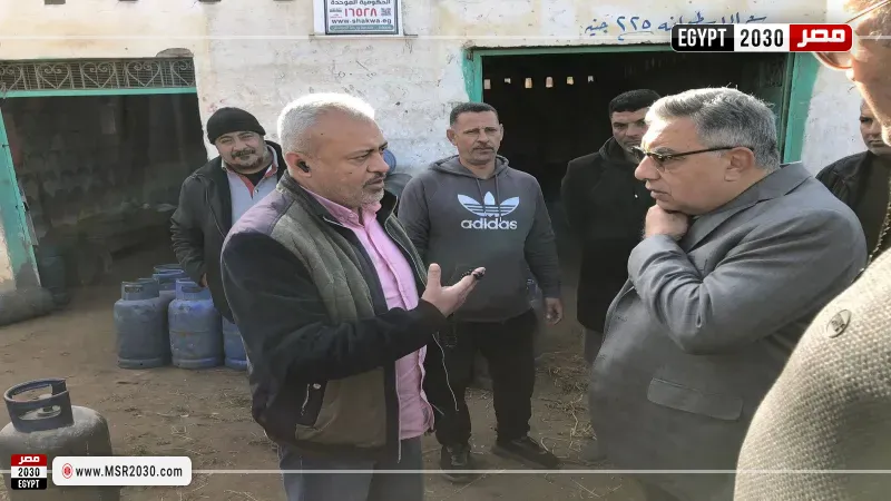 جولة محافظ الدقهلية