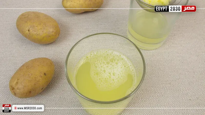 عصير البطاطس 