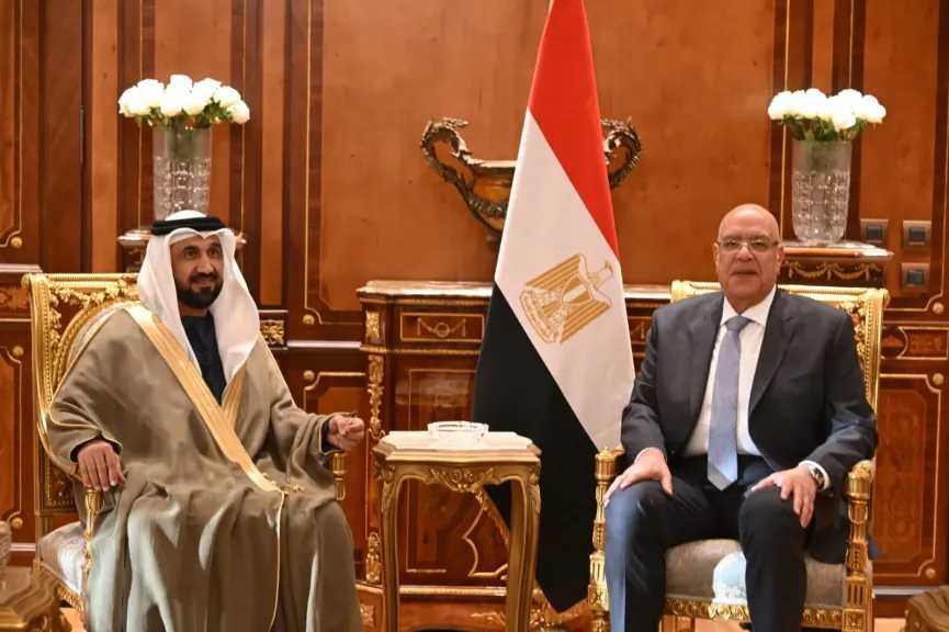 رئيس مجلس النواب يستقبل رئيس البرلمان العربي