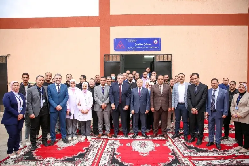 محافظ كفرالشيخ يتفقد محطة معالجة النفايات الخطرة بدسوق
