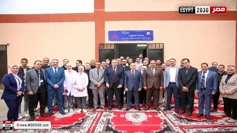 محافظ كفرالشيخ يتفقد محطة معالجة النفايات الخطرة بدسوق