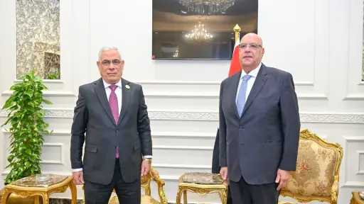 النائب العام يزور رئيس مجلس النواب لتهنئته بمناسبة توليه المنصب