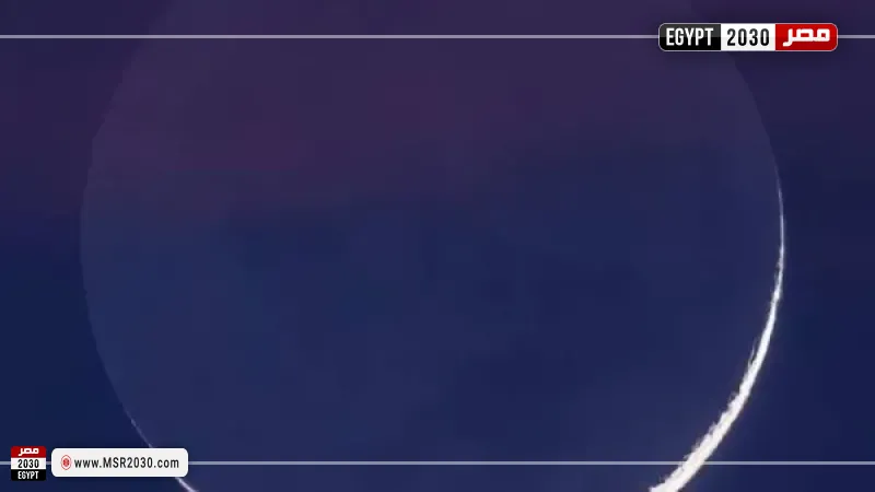 هلال شهر شعبان 