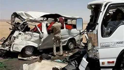 حادث مروع بالربيعة بكفر الشيخ.. مصرع شخص وإصابة آخر في تصادم