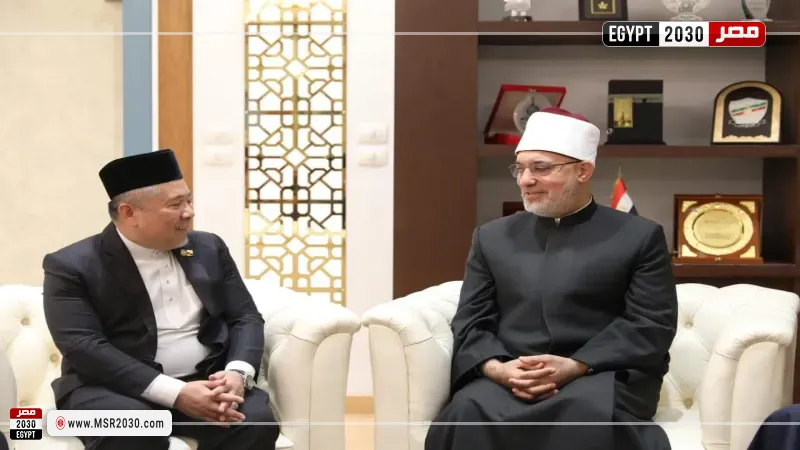 المفتي يستقبل رئيس جامعة السلطان علي الإسلامية