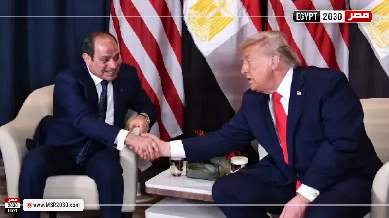 ترامب و الرئيس السيسي