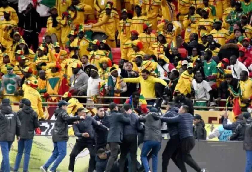 18 مشجعًا من السنغال ومواطن جزائري على ذمة المحكمة بسبب أعمال عنف رياضية