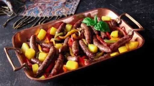 طريقة عمل السجق بدبس الرمان طريقة عمل السجق بدبس الرمان