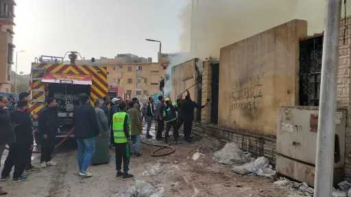 محافظ القاهرة: تشكيل لجنة هندسية لبيان مدى تأثر مستشفى أطفال مصر من نشوب الحريق