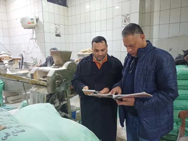 وكيل تموين الإسكندرية يقود حملة مفاجئة على المخابز