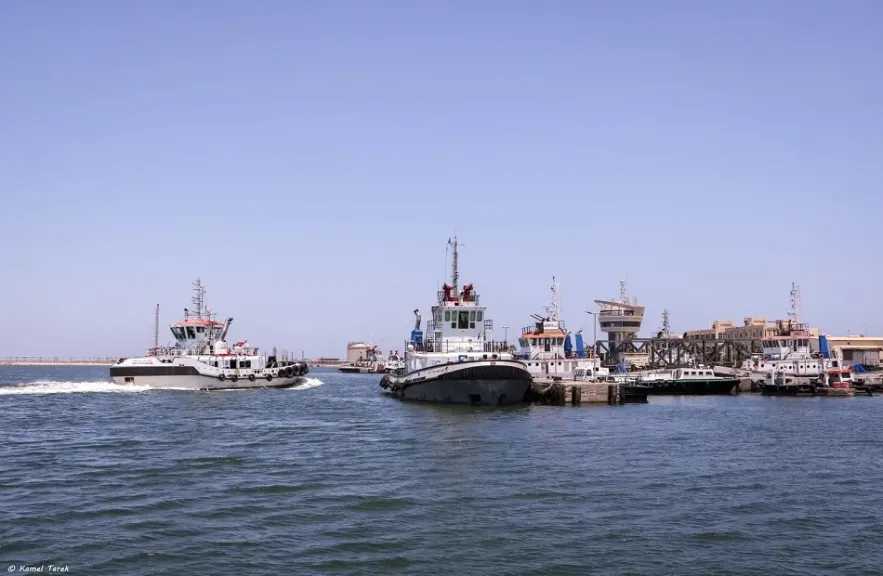 ميناء دمياط يستقبل 9 سفن ويغادره 6 خلال 24 ساعة