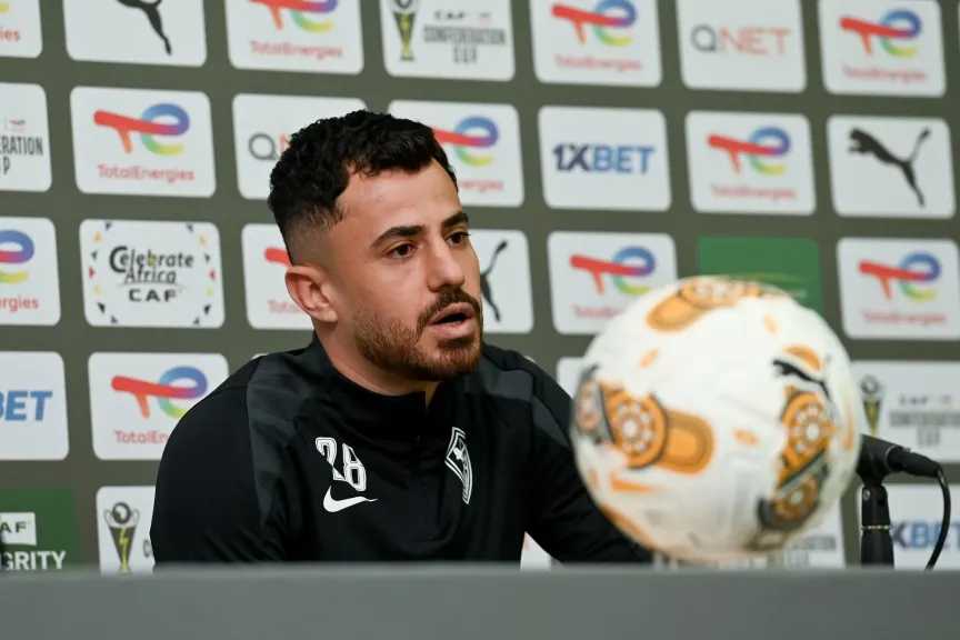 الونش: مررنا بظروف صعبة لكن تركيزنا كامل على مباراة المصري