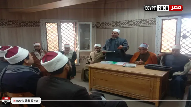 جولة ميدانية للإدارة العامة للتوجيه بمجمع البحوث الإسلامية بمحافظة قنا