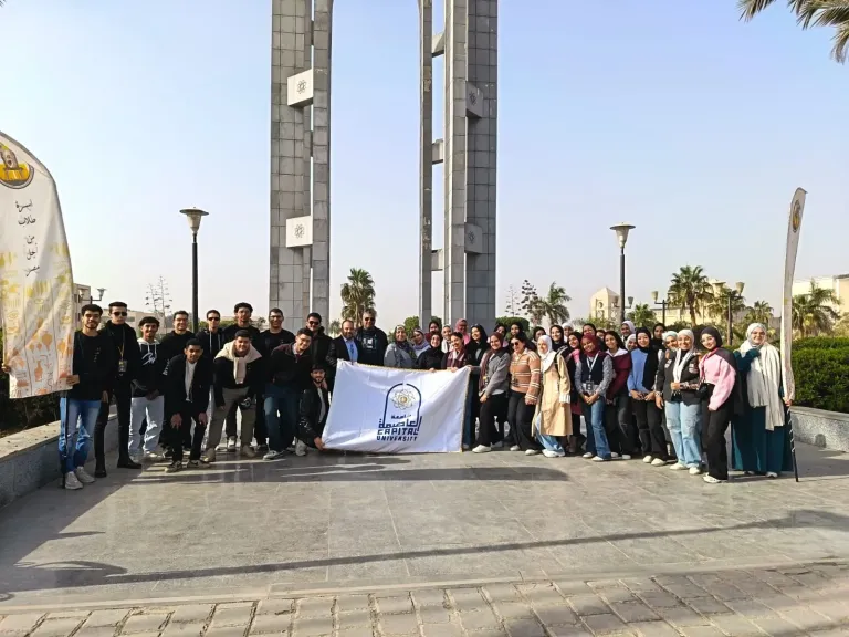 زيارة طلاب جامعة العاصمة لمعرض القاهرة الدولي للكتاب