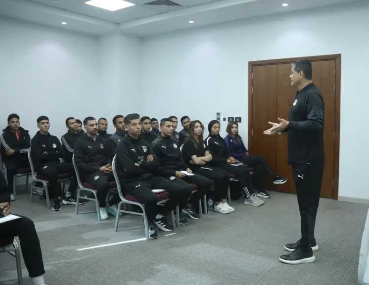 لجنة الحكام تعقد ورشة عمل استعدادًا لبطولة اتحاد شمال أفريقيا للمدارس